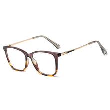Load image into Gallery viewer, 48231 TR90 Square Glasses Frames Ultralight Cat Eye Men Women Optical Computer Glasses
