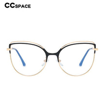 Load image into Gallery viewer, 48233 Anti Blue Light Cat Eye Metal Frames Men Women Optical Computer Glasses