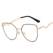 Load image into Gallery viewer, 48237 Cat Eye Anti Blue Light Metal Glasses Frames Men Women Optical Computer Glasses