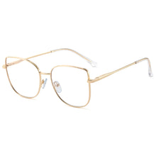 Load image into Gallery viewer, 48240 Oversized Cat Eye Anti Blue Light Ultralight Glasses Frames Men Women Optical Computer Glasses