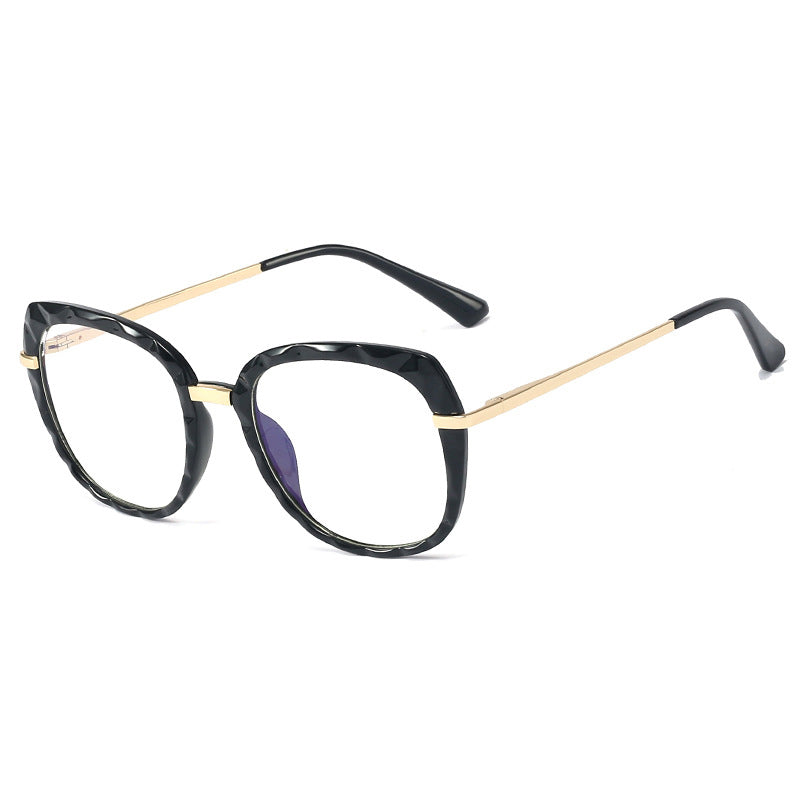 48242 TR90 Glasses Frames Anti Blue-Ray Square Ultralight Men Women Optical Computer Glasses