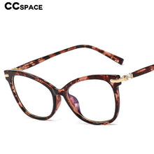 Carica l&#39;immagine nel visualizzatore di Gallery, 48243 Montature per occhiali TR90 anti luce blu Cat Eye Diamond Occhiali da computer ottici da donna