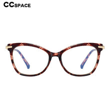 Load image into Gallery viewer, 48243 TR90 Anti Blue Light Glasses Frames Cat Eye Diamond Women Optical Computer Glasses
