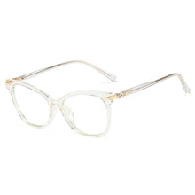 Carica l&#39;immagine nel visualizzatore di Gallery, 48243 Montature per occhiali TR90 anti luce blu Cat Eye Diamond Occhiali da computer ottici da donna