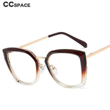 Load image into Gallery viewer, 48245 Retro Cat Eye Anti Blue Optical Glasses Frames  Women Computer Eyeglasses