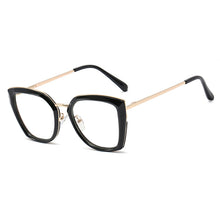 Load image into Gallery viewer, 48245 Retro Cat Eye Anti Blue Optical Glasses Frames  Women Computer Eyeglasses