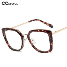 Load image into Gallery viewer, 48245 Retro Cat Eye Anti Blue Optical Glasses Frames  Women Computer Eyeglasses