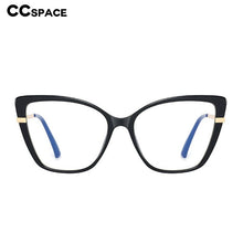 Load image into Gallery viewer, 48247 TR90 Anti Blue Glasses Frames Cat Eye Men Women Optical Computer Glasses