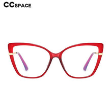 Load image into Gallery viewer, 48247 TR90 Anti Blue Glasses Frames Cat Eye Men Women Optical Computer Glasses