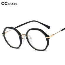 Load image into Gallery viewer, 48252 Retro Polygon TR90 Glasses Frames Anti Blue Men Women Optical Computer Glasses