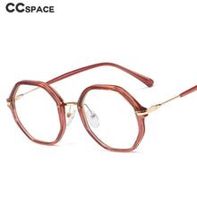 Load image into Gallery viewer, 48252 Retro Polygon TR90 Glasses Frames Anti Blue Men Women Optical Computer Glasses