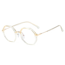 Load image into Gallery viewer, 48252 Retro Polygon TR90 Glasses Frames Anti Blue Men Women Optical Computer Glasses
