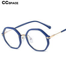 Load image into Gallery viewer, 48252 Retro Polygon TR90 Glasses Frames Anti Blue Men Women Optical Computer Glasses