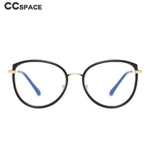 Load image into Gallery viewer, 48253 Cat Eye Plastic Titanium Glasses Frames Anti Blue Men Women Optical Computer Glasses