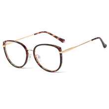 Load image into Gallery viewer, 48253 Cat Eye Plastic Titanium Glasses Frames Anti Blue Men Women Optical Computer Glasses