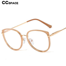 Load image into Gallery viewer, 48253 Cat Eye Plastic Titanium Glasses Frames Anti Blue Men Women Optical Computer Glasses