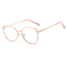 Load image into Gallery viewer, 48253 Cat Eye Plastic Titanium Glasses Frames Anti Blue Men Women Optical Computer Glasses