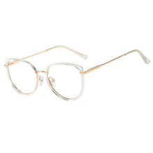 Load image into Gallery viewer, 48253 Cat Eye Plastic Titanium Glasses Frames Anti Blue Men Women Optical Computer Glasses