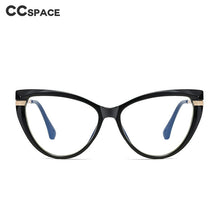 Load image into Gallery viewer, 48254 Cat Eye Anti Blue Glasses Frames Women Optical Computer Glasses