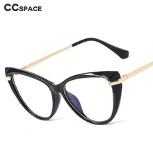 Load image into Gallery viewer, 48254 Cat Eye Anti Blue Glasses Frames Women Optical Computer Glasses