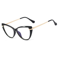 Load image into Gallery viewer, 48254 Cat Eye Anti Blue Glasses Frames Women Optical Computer Glasses