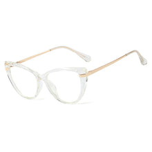 Load image into Gallery viewer, 48254 Cat Eye Anti Blue Glasses Frames Women Optical Computer Glasses
