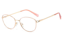 Load image into Gallery viewer, 48258 Anti-blue Light Large Rhinestone Glasses Frames Titanium Alloy Men Women Optical Computer EyeGlasses