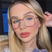 Load image into Gallery viewer, 48261 TR90 Squre Anti-Blue Light Glasses Frames Men Women Optical Computer EyeGlasses