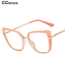 Carica l&#39;immagine nel visualizzatore di Gallery, 48262 Cat Eye TR90 Montature per occhiali anti blu Occhiali da donna per computer moda ottica 