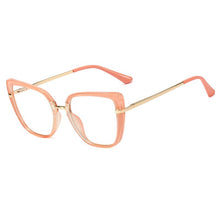 Carica l&#39;immagine nel visualizzatore di Gallery, 48262 Cat Eye TR90 Montature per occhiali anti blu Occhiali da donna per computer moda ottica 