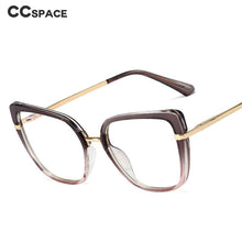 Carica l&#39;immagine nel visualizzatore di Gallery, 48262 Cat Eye TR90 Montature per occhiali anti blu Occhiali da donna per computer moda ottica 