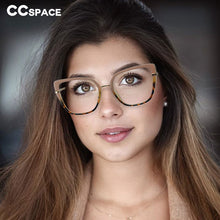 Carica l&#39;immagine nel visualizzatore di Gallery, 48262 Cat Eye TR90 Montature per occhiali anti blu Occhiali da donna per computer moda ottica 