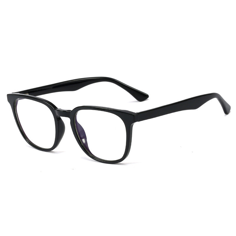 48264 Plastic Titanium Anti Blue Glasses Frames Square Ultralight Men Women Optical Computer Glasses