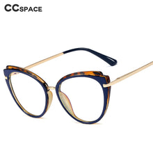 Load image into Gallery viewer, 48270 Retro Cat Eye Anti Blue Glasses Frames TR90 Men Women Optical Computer Glasses