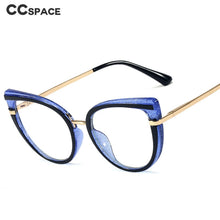 Load image into Gallery viewer, 48271 TR90 Cat Eye Women Anti Blue Glasses Frames Optical Computer Glasses