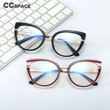 Load image into Gallery viewer, 48271 TR90 Cat Eye Women Anti Blue Glasses Frames Optical Computer Glasses
