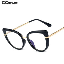 Load image into Gallery viewer, 48271 TR90 Cat Eye Women Anti Blue Glasses Frames Optical Computer Glasses