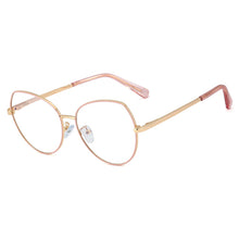 Load image into Gallery viewer, 48272 Cat Eye Anti Blue Optical Metal Frames Women Computer Glasses