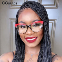 Load image into Gallery viewer, 48274 Plastic Titanium Anti Blue Light Optical Glasses Frames Men Women TR90 Computer Eyeglasses