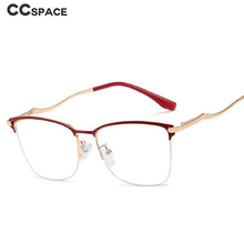 Load image into Gallery viewer, 48281 Cat Eye Anti Blue Light Half-frame Optical Glasses Frames Men Women Computer Eyeglasses