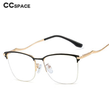 Load image into Gallery viewer, 48281 Cat Eye Anti Blue Light Half-frame Optical Glasses Frames Men Women Computer Eyeglasses