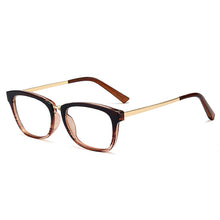 Load image into Gallery viewer, 48294 Square Cat Eye Women Optical Glasses Frames TR90 Computer Eyeglasses