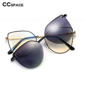 48295 Montature per occhiali anti luce blu Occhiali da sole polarizzati con clip magnetica Occhiali da vista da uomo e donna per computer 