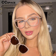 Load image into Gallery viewer, 48296 TR90 Anti Blue Light Optical Glasses Frames Polarized Sunglasses With Magnetic Clip Men Women Computer Eyeglasses