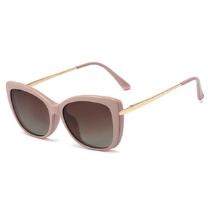 48296 TR90 Anti Blue Light Optical Glasses Frames Polarized Sunglasses With Magnetic Clip Men Women Computer Eyeglasses