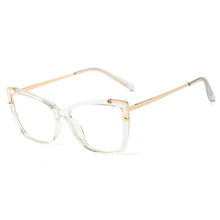 Load image into Gallery viewer, 48299 Plastic Titanium Square Anti Blue Light Optical Glasses Frames Men Women TR90 Computer Eyeglasses