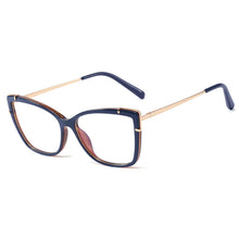 Load image into Gallery viewer, 48299 Plastic Titanium Square Anti Blue Light Optical Glasses Frames Men Women TR90 Computer Eyeglasses
