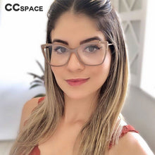 Load image into Gallery viewer, 48299 Plastic Titanium Square Anti Blue Light Optical Glasses Frames Men Women TR90 Computer Eyeglasses