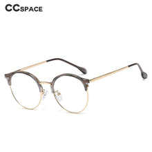 Load image into Gallery viewer, 48300 Anti Blue Light Round Glasses Frames Women TR90 Computer Eyeglasses