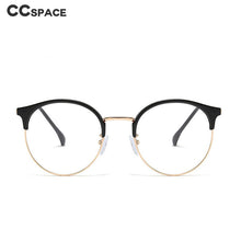 Load image into Gallery viewer, 48300 Anti Blue Light Round Glasses Frames Women TR90 Computer Eyeglasses
